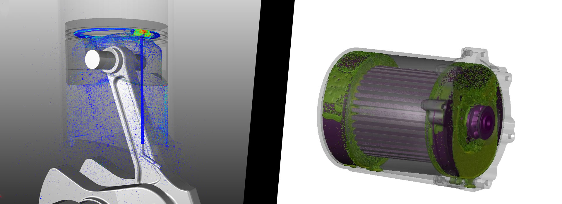 IC engine and e-motors cooling